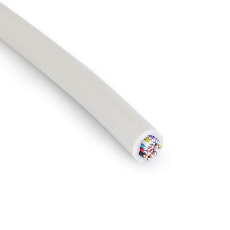 YIOVVOM 28 AWG 25/C CMP Plenum Rated Double Shielded Security RS232 Data Cable - 6.5 Feet - Use for DB25 Serial Adapters - Image 2